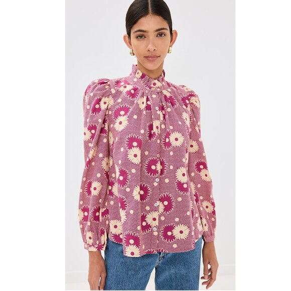 Alix of Bohemia Annabel Berry Daisy Shirt - Picture 2 of 16